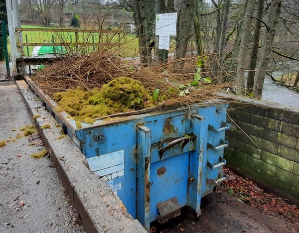 conteneur de dechets verts