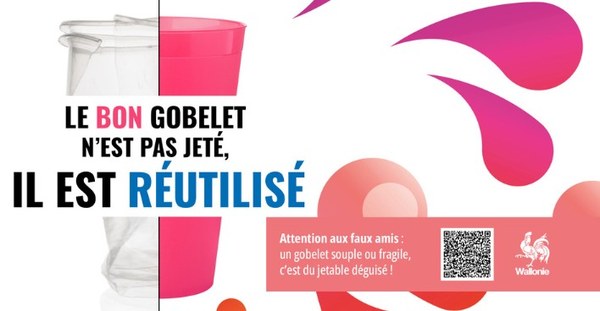 Gobelet réutilisable Malmedy